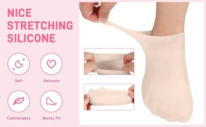 (BUY 1 GET 1 FREE) SILLICONE SOCKS FOR MENS AND WOMENS ( import quality)