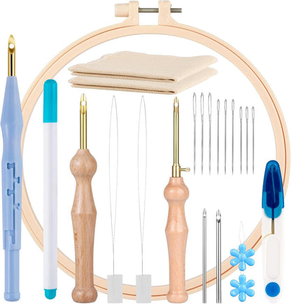 Punch Needle Embroidery needle Pen and Tool Kit