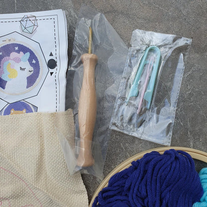 Punch Needle Embroidery needle Pen and Tool Kit