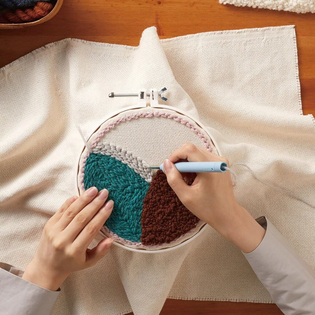 Punch Needle Embroidery needle Pen and Tool Kit